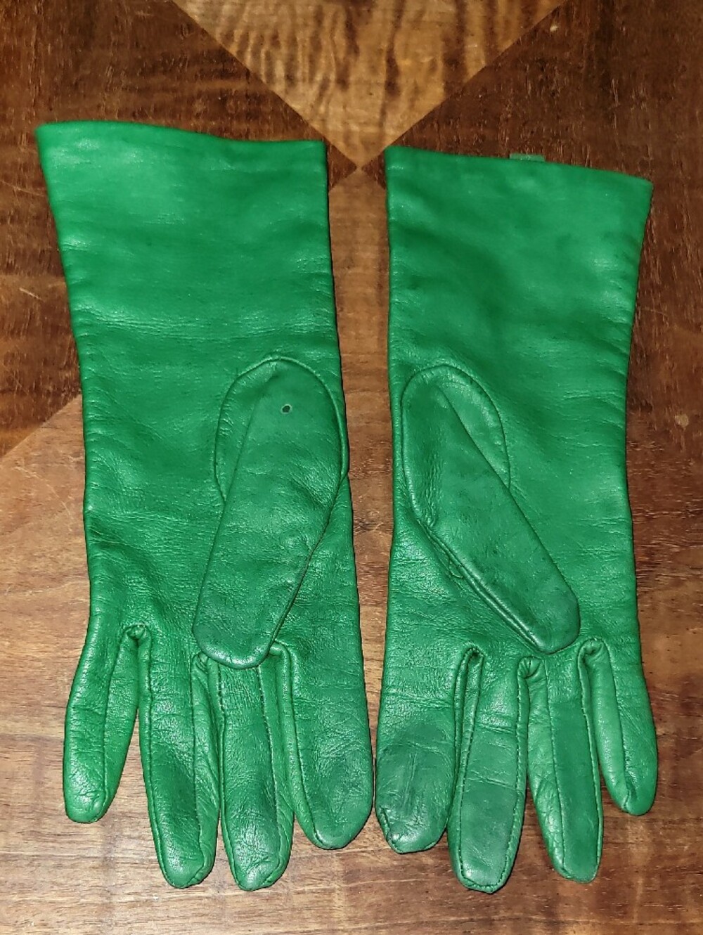 Made In Italy. Antonio Murolo. Leather Gloves With 100% Silk Lining. XL - Picture 4 of 14